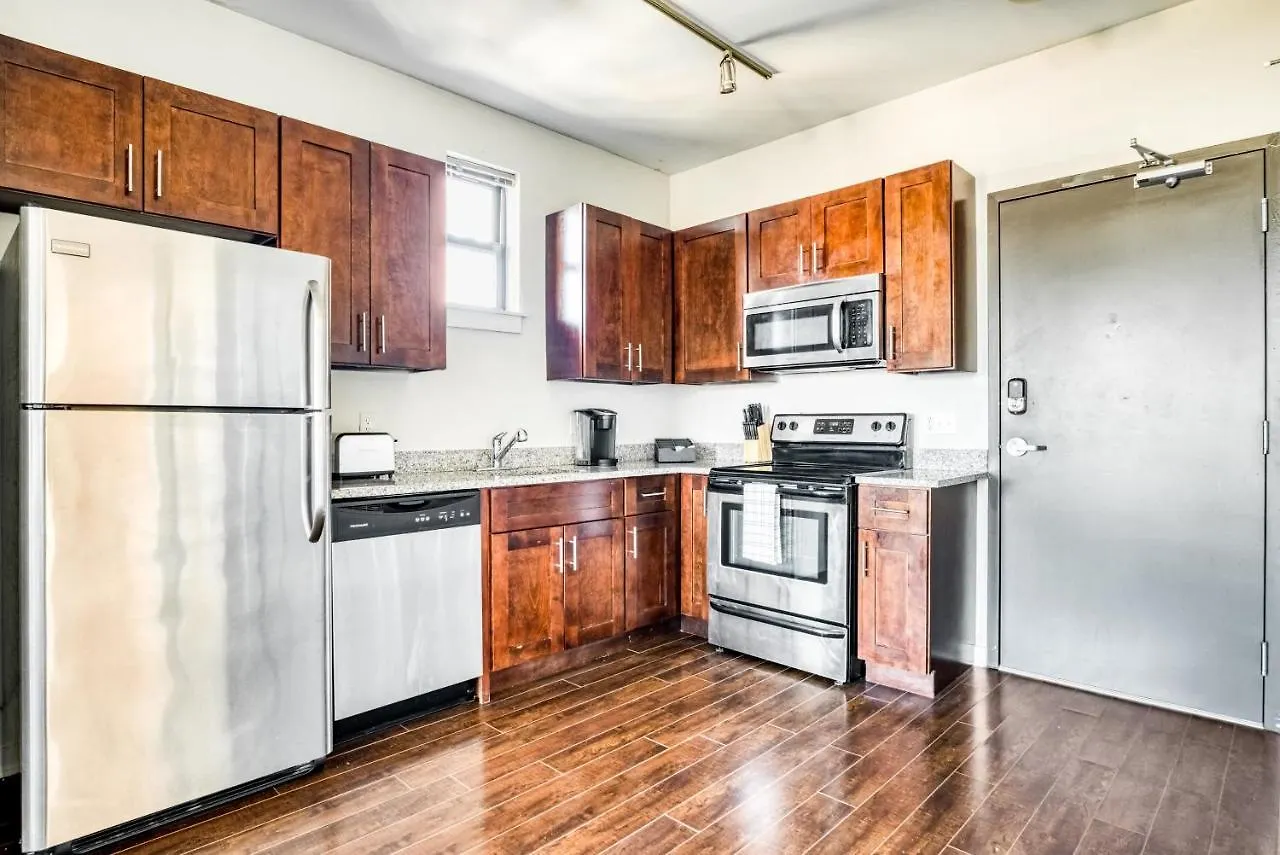 Apartman Cozysuites Music Row Spacious 2Br W Free Parking01 Nashville